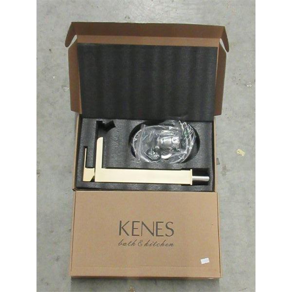 2 New Kenes Single Lever Faucets - Gold 