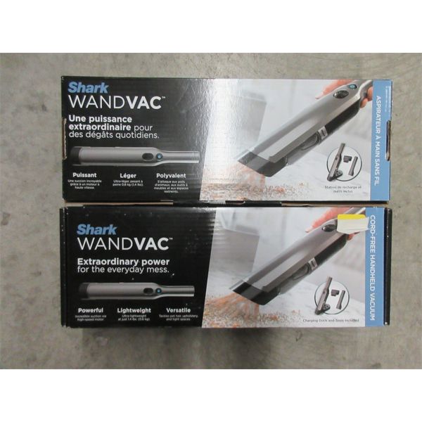 2 Shark Wand Vacs - Customer Returns