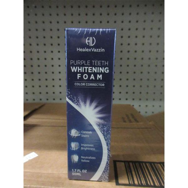 30+ Tubes of 30 ml Purple Teeth Whitening Foam