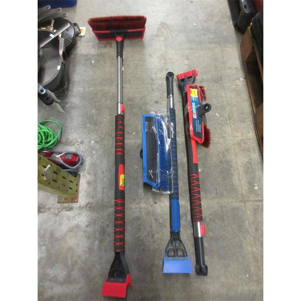 3 Snow Scraper/Brushes for Automobiles