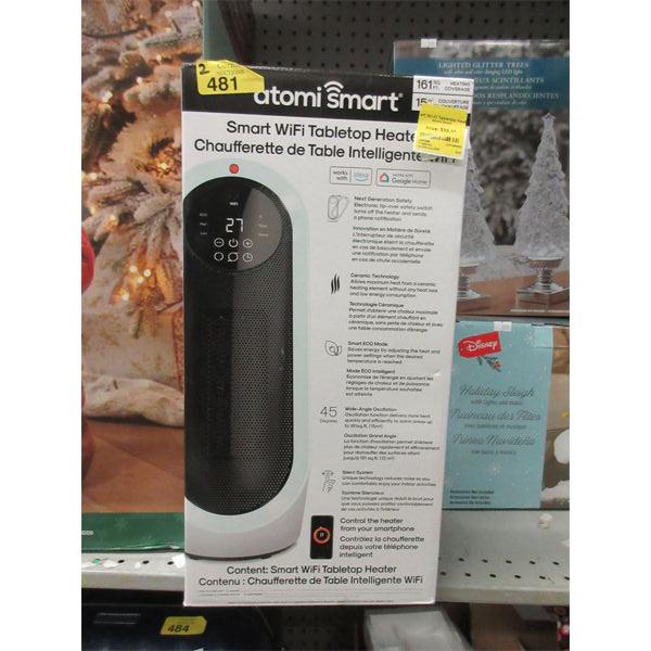 2 atomi Smart WiFi Tabletop Heaters