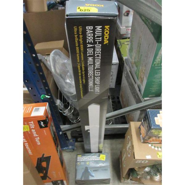 KODA LED Solar Floodlight & LED Shop Light