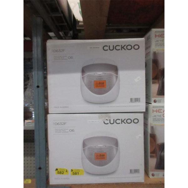 2 Cuckoo CR 0632F Multifunction Rice Cookers 