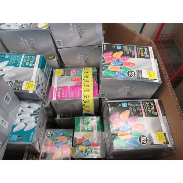 4 Assorted LED String Light Sets - Customer Returns