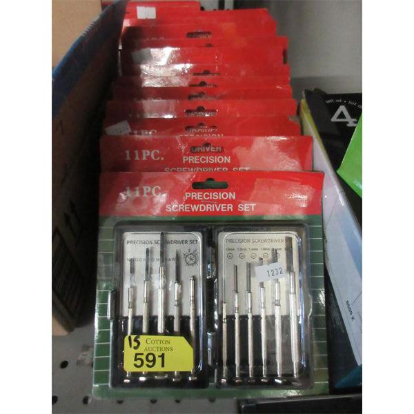 15 New 11 Piece Precision Screwdriver Sets