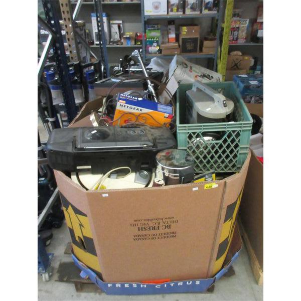 Skid of Storage Locker Goods