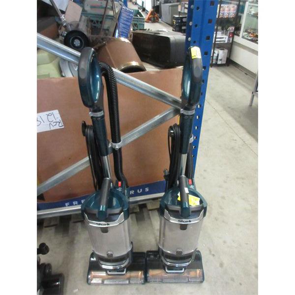 2 Shark Bagless Upright Vacs - Customer Returns