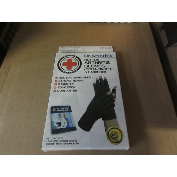20 New Dr. Arthritis Cotton Arthritis Gloves - Medium