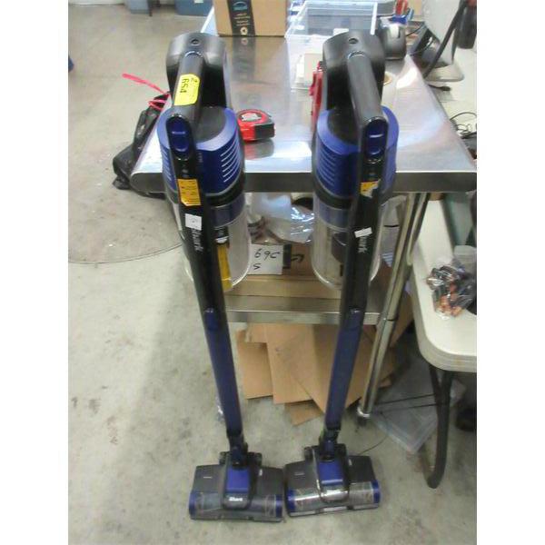 2 Shark Cordless Pet Plus Stick Vacuums