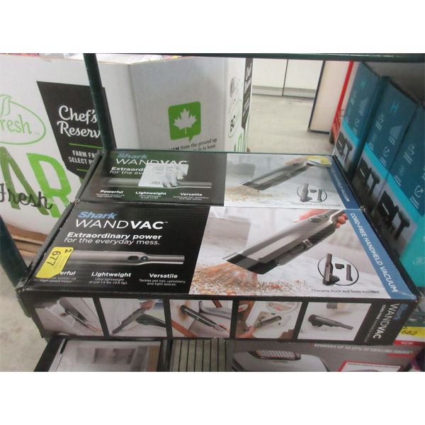 2 Shark Handheld Wand Vacs - Customer Returns