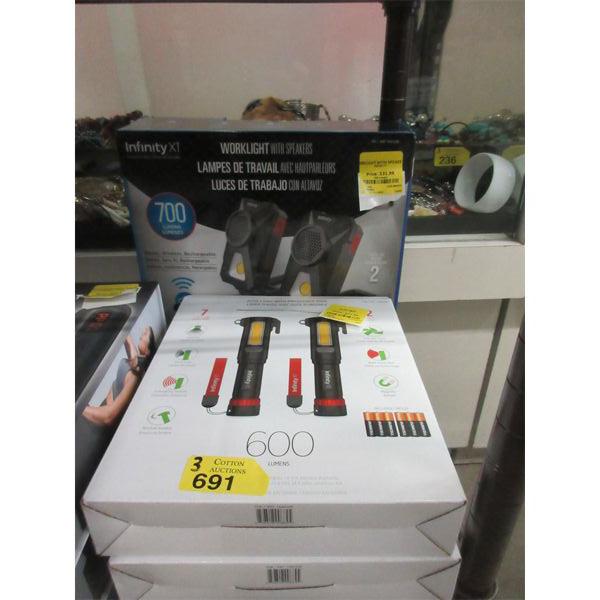 Infinity XT Work Light & 2 Auto Emergency Tools