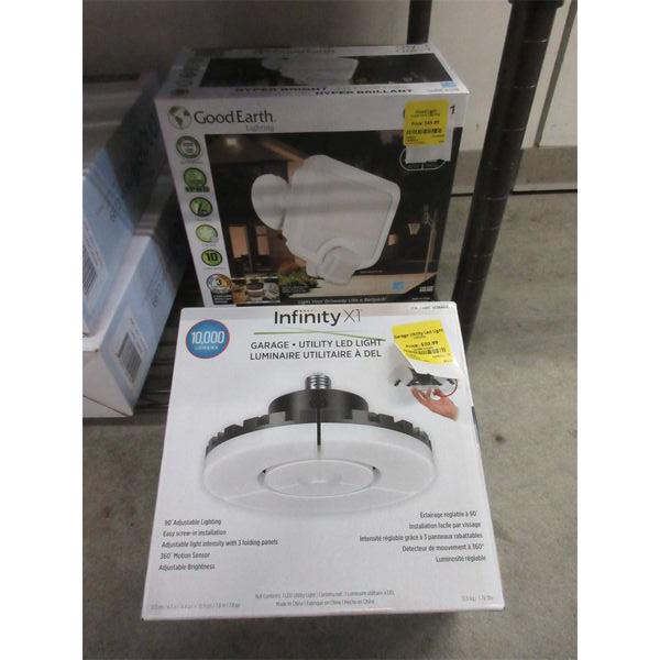 Ultra Bright LED Flood Light & LED Garage Light