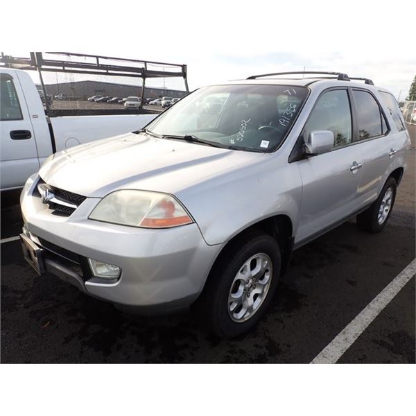 2002 Acura MDX Speeds Auto Auctions