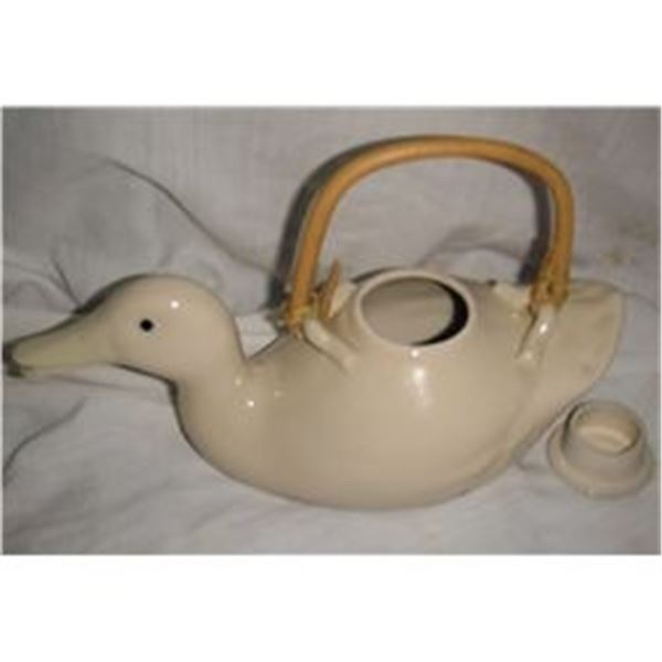 fun Amuzing RARE Duck Teapot collect - COMIQUE pour collection canard pour thé RARE