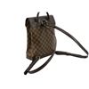 Image 2 : Louis Vuitton Damier Ebene Canvas Leather Soho Backpack