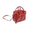 Image 2 : Balenciaga Red Leather Small Blanket Square Bag