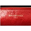 Image 7 : Balenciaga Red Leather Small Blanket Square Bag