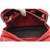 Image 8 : Balenciaga Red Leather Small Blanket Square Bag