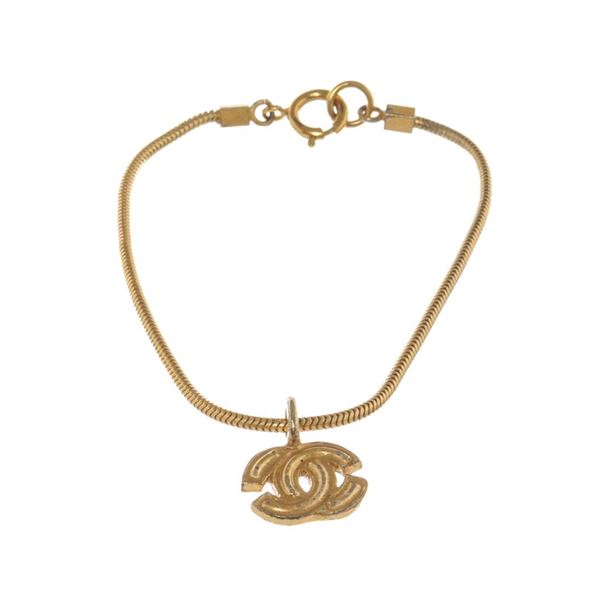 Chanel CC Logo Bracelet