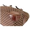 Image 8 : Celine Brown Canvas & Snake Embossed Leather Boogie Bag