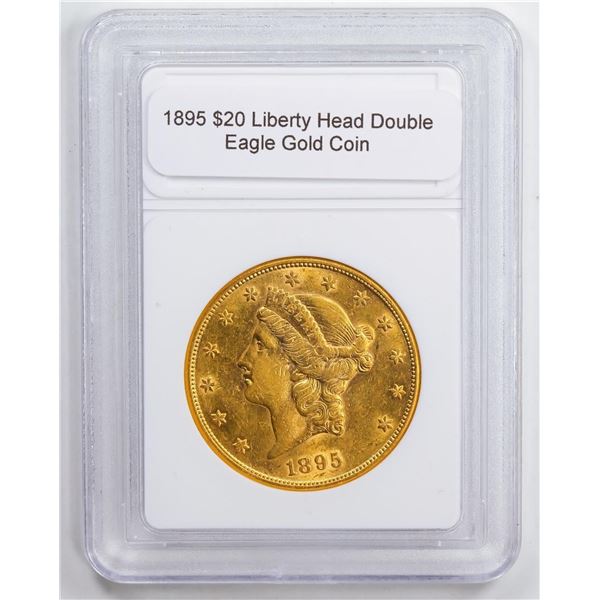 1895 $20 Liberty Head Double Eagle Gold Coin