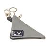 Image 1 : Louis Vuitton Gray Monogram Canvas Triangle Key Pouch