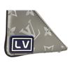 Image 3 : Louis Vuitton Gray Monogram Canvas Triangle Key Pouch