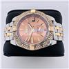 Image 2 : Breitling Galactic Factory Diamonds 36mm Two Tone Rose Gold and Steel Wristwatch