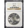 Image 1 : 1923 PEACE DOLLAR NGC MS64