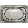 Image 2 : ONE OZ .999 ENAMELED AMERICAN FLAG SILVER BAR
