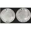 Image 2 : (2) 1 OZ .999 SILVER 2023 XMAS BLESSINGS ROUNDS