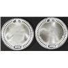 Image 2 : (2) 1 OZ .999 SILV 2023 SLED & BLESSINGS ROUNDS