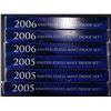 Image 1 : (3) 2005-2006 US PROOF SETS