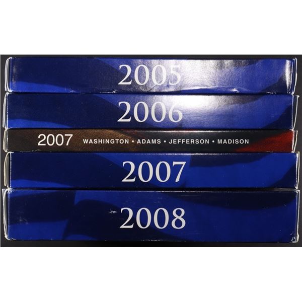 2005-2008 US PROOF SETS