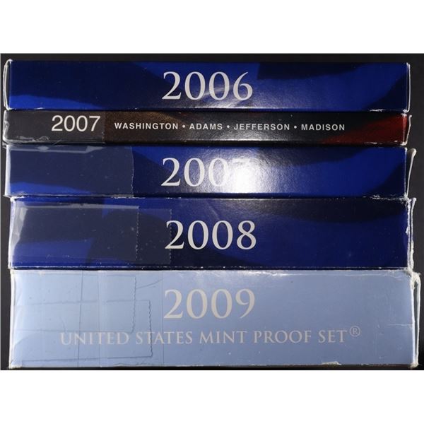 2006-2009 US PROOF SETS