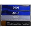 Image 1 : (2) 2008 & 2010-11 US PROOF SETS