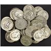 (40) 90% SILVER WASHINGTON QUARTERS
