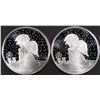 (2) 1 OZ .999 SILVER 2023 ANGEL ROUNDS