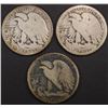 Image 2 : 1917, 1918, 1918-S WALKING LIBERTY HALF DOLLARS