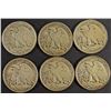 Image 2 : COLLECTORS LOT WALKING LIBERTY HALF DOLLARS