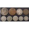 MIXED TYPE COIN LOT SOME SILVER