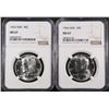 Image 1 : 1965 & 1966 SMS KENNEDY HALF DOLLARS NGC MS67