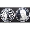 (2) 1oz .999 SILVER AMAC ROUNDS