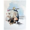 Image 1 : YAHAV **VESPA ** SIGNED ORIGINAL