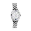 Image 2 : Rolex Ladies New Style Sapphire Quickset White Index White Gold Sapphire Diamond