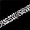 Image 2 : 6.04 ctw Diamond 18K White Gold Tennis Bracelet