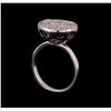 Image 4 : 14KT White Gold 0.51 ctw Diamond Ring