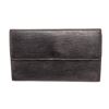 Image 1 : Louis Vuitton Black Epi Leather International Wallet