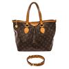 Image 1 : Louis Vuitton Palermo PM Shoulder Bag Brown Monogram Coated Canvas