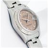 Image 4 : Rolex Stainless Steel Sapphire Quickset Salmon Arabic Datejust Wristwatch 26MM